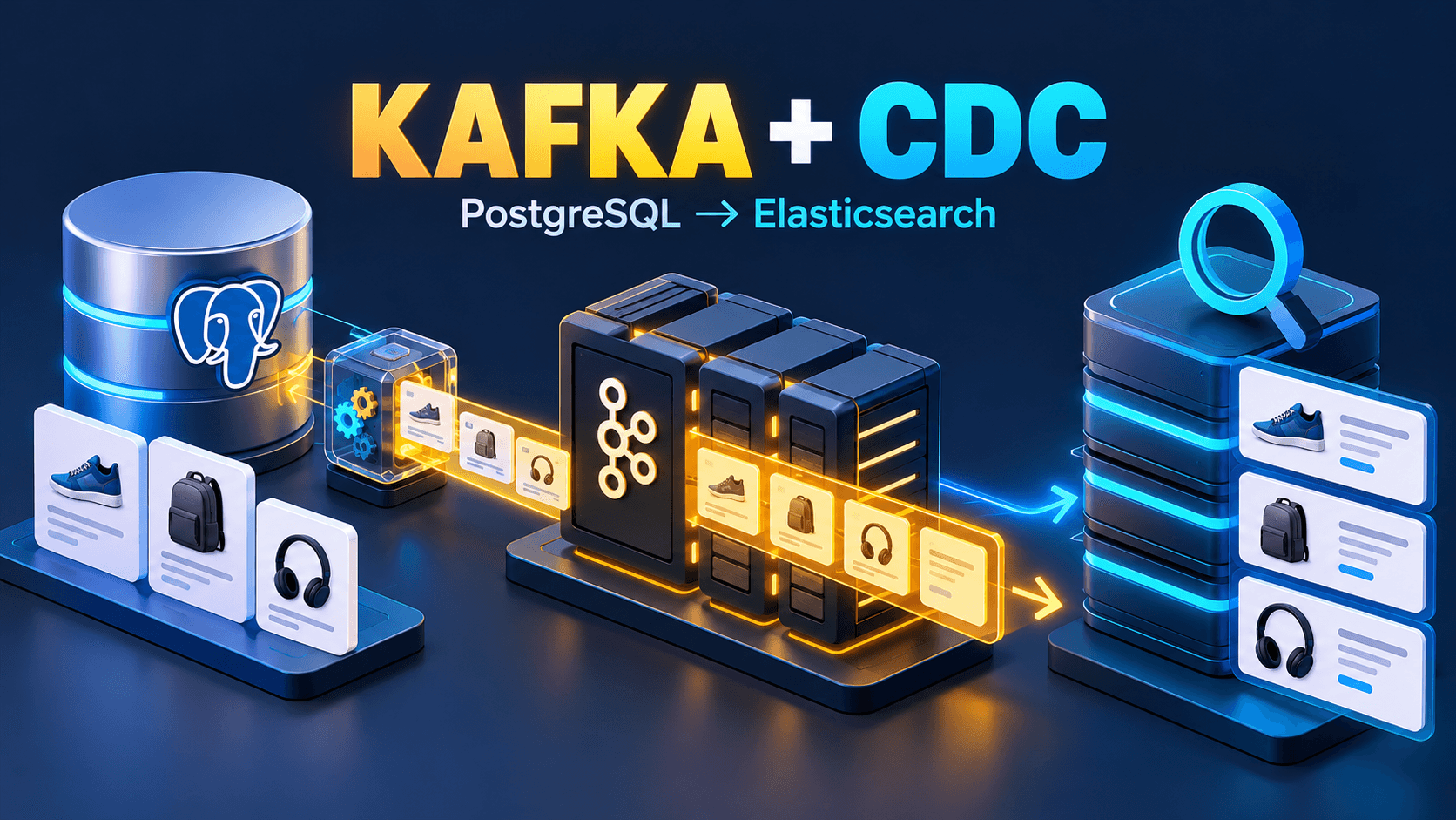 Kafka trong dự án thực tế: đồng bộ PostgreSQL sang Elasticsearch bằng Debezium CDC